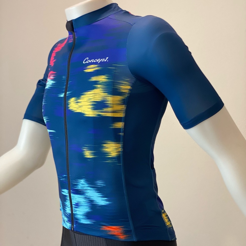 Blue Cycling Jersey